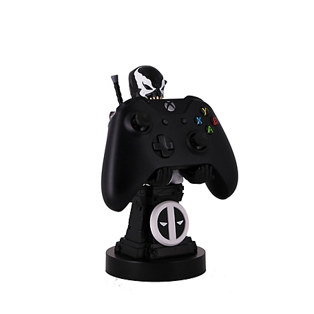 Exquisite Gaming Cable Guy Controller and Phone Holder, Deadpool Back in Black: Deadpool Venom