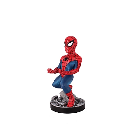 Exquisite Gaming Cable Guy Controller and Phone Holder, Spider-Man Classic