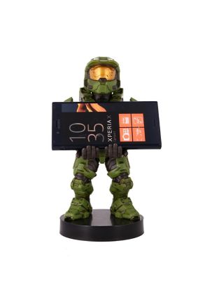 Exquisite Gaming Cable Guy Controller and Phone Holder, Halo Infinite Master Chief