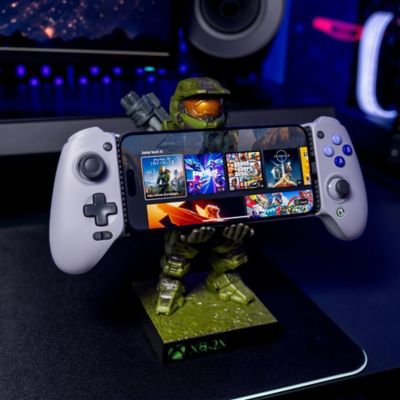 Image showing 7 th Exquisite Gaming Cable Guy Controller and Phone Holder, Halo Infinite Master Chief