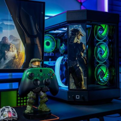 Image showing 8 th Exquisite Gaming Cable Guy Controller and Phone Holder, Halo Infinite Master Chief