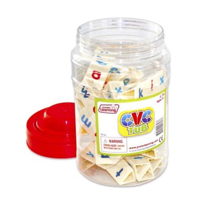 Image showing  90 pc. CVC Tri-Blocks Tub