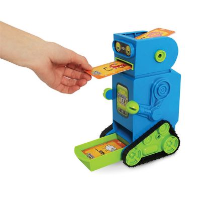 Junior Learning Flashbot Flash Card Robot, Includes 20 Demonstration Flash Cards