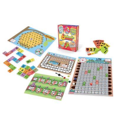 Junior Learning 6 pc. Mathematics Games, Assorted Math Games