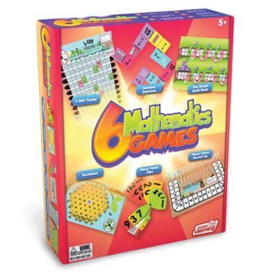 Image showing 9 th Junior Learning 6 pc. Assorted Mathematics Games Set