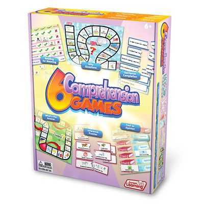 Image showing  6 pc. Assorted Comprehension Games Set