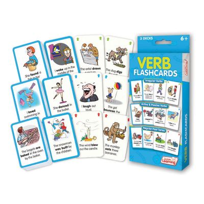 Junior Learning Verb Flashcards
