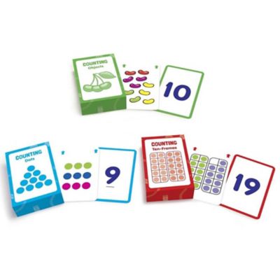 Image showing 1 th Junior Learning 10 Frame Animals and Objects Counting Flashcards