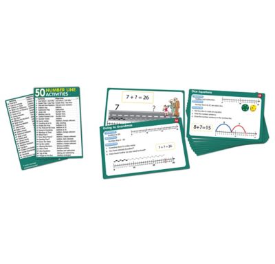 Image showing  50 Number Line Activities Learning Set