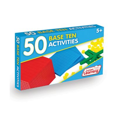 Junior Learning 50 Base Ten Activities Learning Set