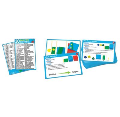 Image showing  50 Base Ten Activities Learning Set