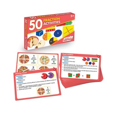Image showing  50 Fraction Activities Learning Set
