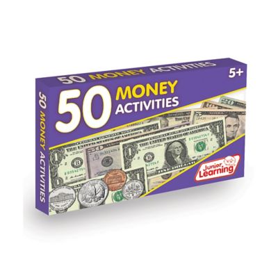 Junior Learning 50 Money Activities Learning Set