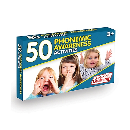 Junior Learning 50 Phonemic Awareness Activities Learning Set