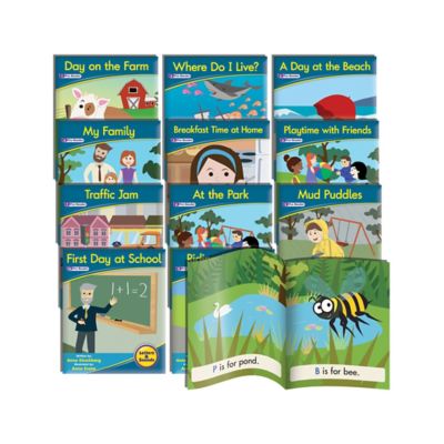 Junior Learning Phonemic Awareness Readers Fiction Learning Set