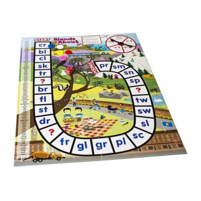 Image showing  6 Blend Games Junior Learning Board Game for Ages 5+ Kindergarten Learning