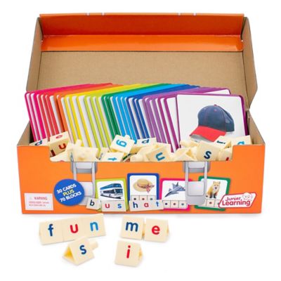 Junior Learning CVC Toolbox: Build Phonemic Awareness and Spelling Skills (Ages 4-5)