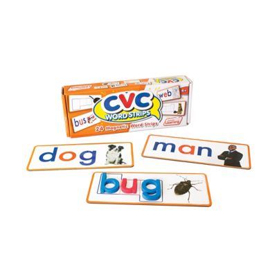 Junior Learning CVC Word Strips Magnetic Learning Set