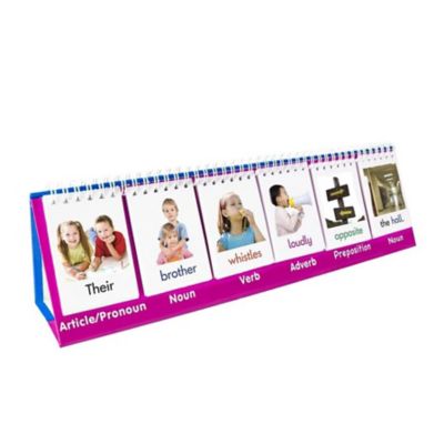 Image showing 2 th Junior Learning Parts of Speech Flip Cards Educational Learning Set