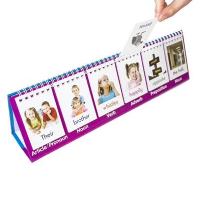 Image showing 6 th Junior Learning Parts of Speech Flip Cards Educational Learning Set