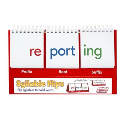 Image showing  Syllables Flip Card Educational Learning Set