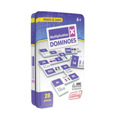 Image showing  28 pc. Multiplication Dominoes Game Set