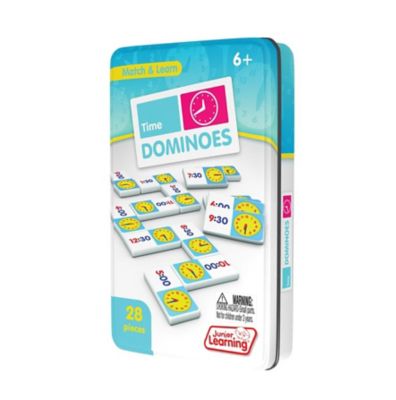 Image showing  Time Dominoes Match and Learn Educational Learning Game