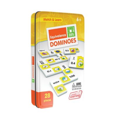 Image showing  Equivalence Dominoes Match and Learn Educational Learning Game