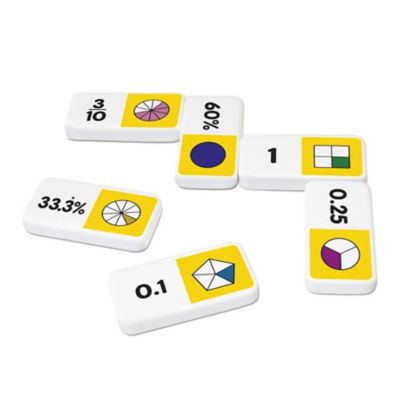 Image showing  Equivalence Dominoes Match and Learn Educational Learning Game