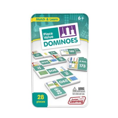 Image showing  Place Value Dominoes Match and Learn Educational Learning Game
