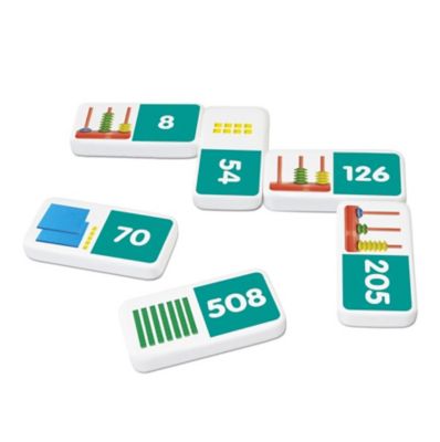 Image showing  Place Value Dominoes Match and Learn Educational Learning Game