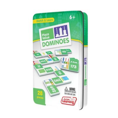 Image showing 5 th Junior Learning Place Value Dominoes Match and Learn Educational Learning Game