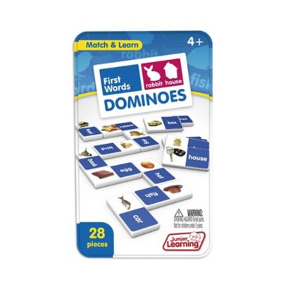 Image showing  First Words Dominoes Match and Learn Educational Learning Game