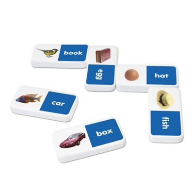 Image showing  First Words Dominoes Match and Learn Educational Learning Game