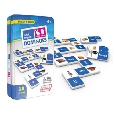 Image showing 5 th Junior Learning First Words Dominoes Match and Learn Educational Learning Game