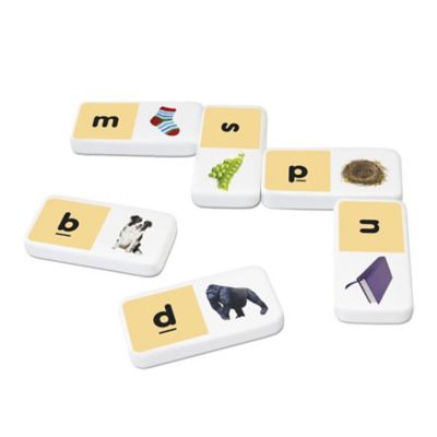 Image showing  Beginning Sounds Dominoes Match and Learn Educational Learning Game