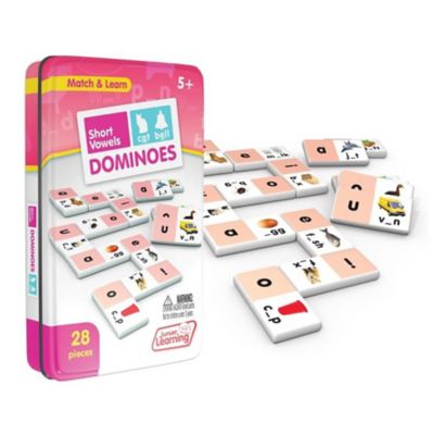 Image showing 5 th Junior Learning Short Vowel Dominoes Match and Learn Educational Learning Game