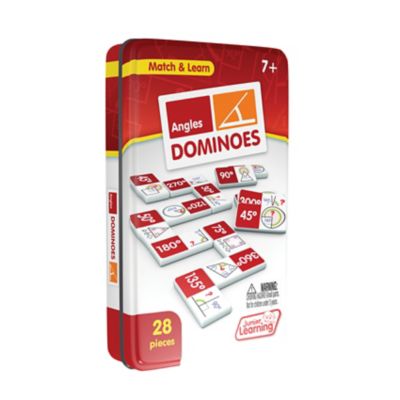 Image showing  Angles Dominoes Match and Learn Educational Learning Game