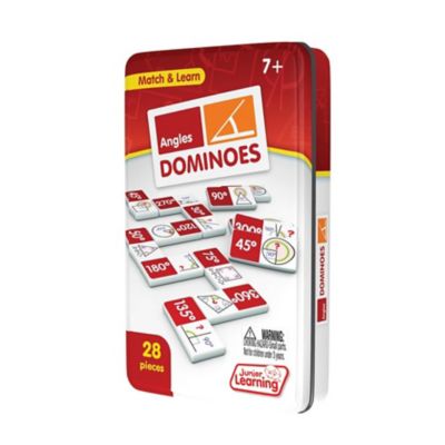 Image showing  Angles Dominoes Match and Learn Educational Learning Game
