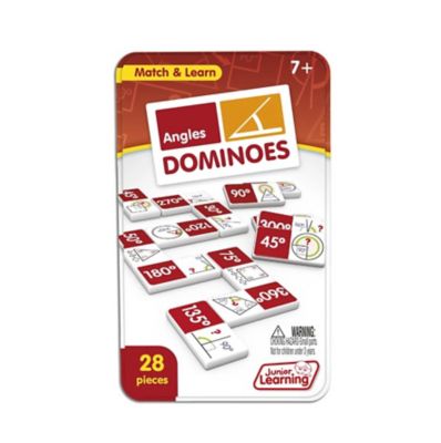 Image showing  Angles Dominoes Match and Learn Educational Learning Game