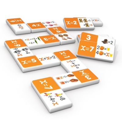 Junior Learning Algebra Dominoes Match and Learn Educational Learning Game