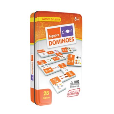 Image showing  Algebra Dominoes Match and Learn Educational Learning Game