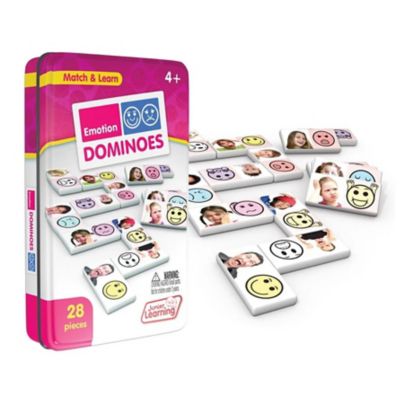 Image showing 5 th Junior Learning Emotions Dominoes Match and Learn Educational Learning Game