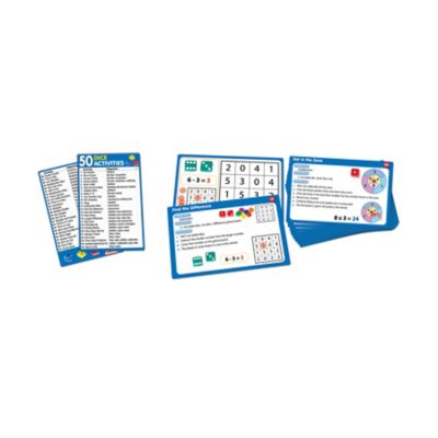Image showing  50 Dice Activities Learning Game Set
