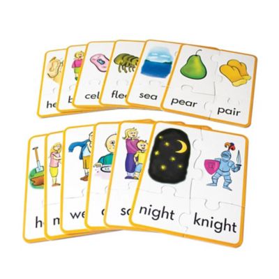 Image showing  Homonym Learning Educational Puzzles Set