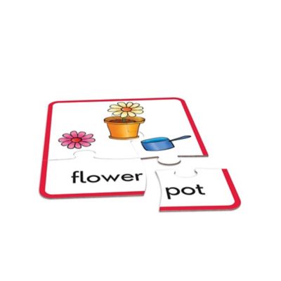 Image showing  Compound Word Learning Educational Puzzles, 12-Pack