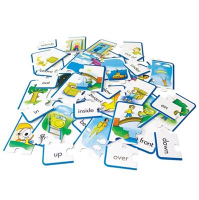 Image showing  Preposition Learning Educational Puzzles Set