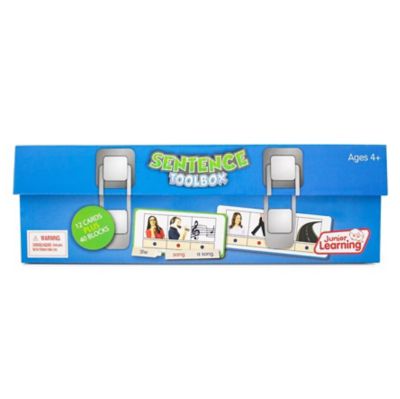 Image showing 12 th Junior Learning Sentence Toolbox Cards for Ages 4-9+ Grade 2-3 Learning