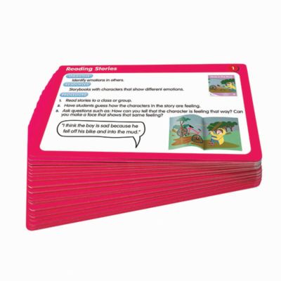 Image showing  50 Emotion Educational Activity Cards Set