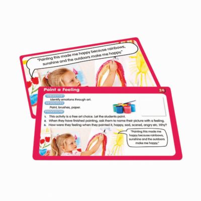 Image showing  50 Emotion Educational Activity Cards Set
